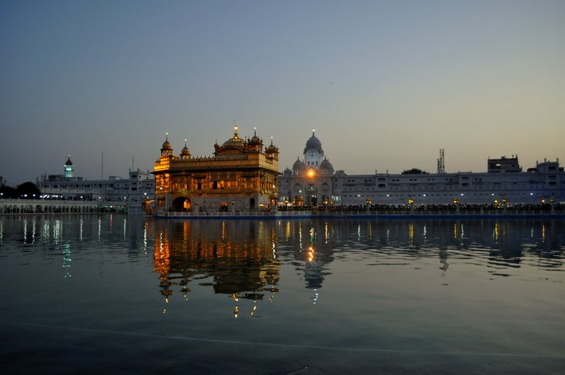 Golden Temple in the evening