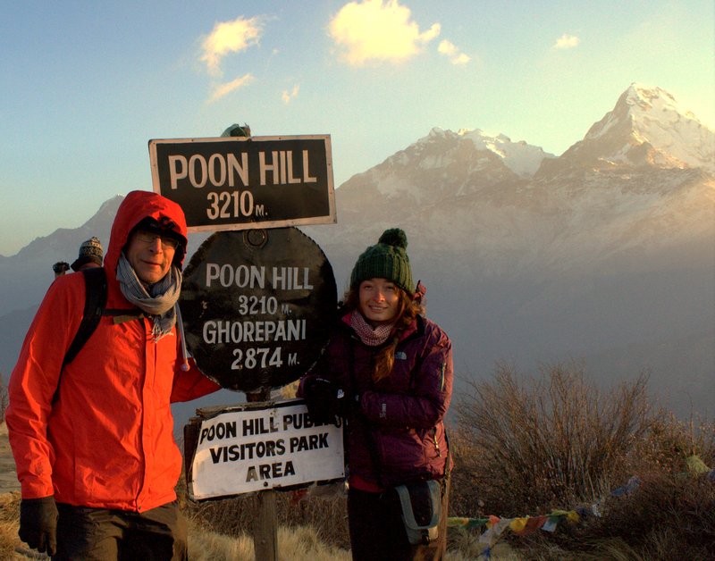 Poon Hill; Dad and I