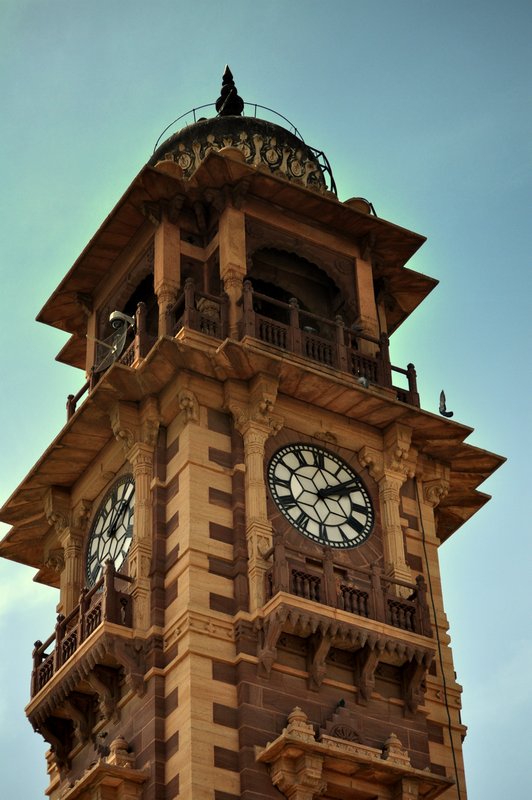 Clock tower at Sadar Market