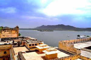 View from Udaipur Palace