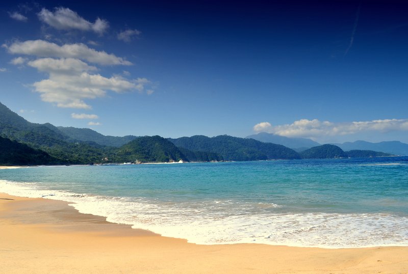 Trinidade's beautiful beach