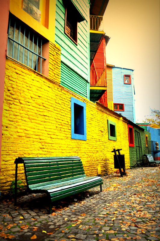 Colourful streets of La Boca