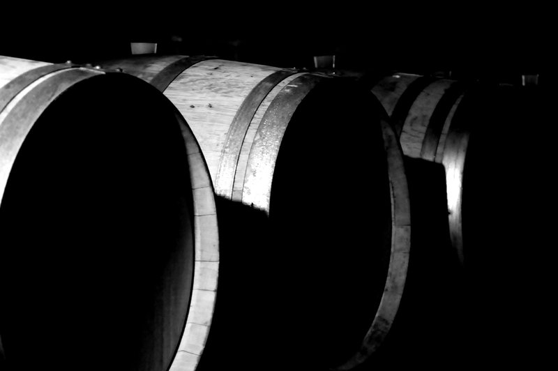 Oak Wine Barrells