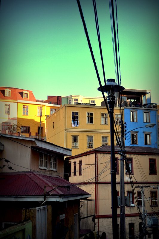 Colourful Buildings of Valparaiso