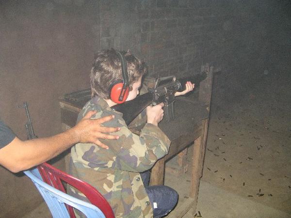 Cameron fires the M16