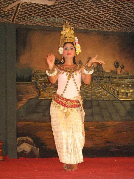 Traditional Khmer dancing