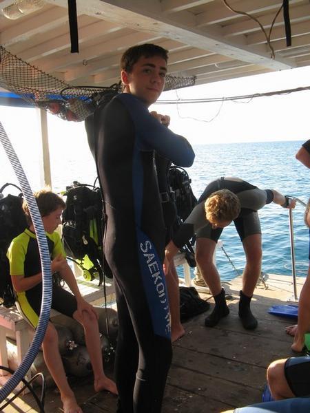Going diving