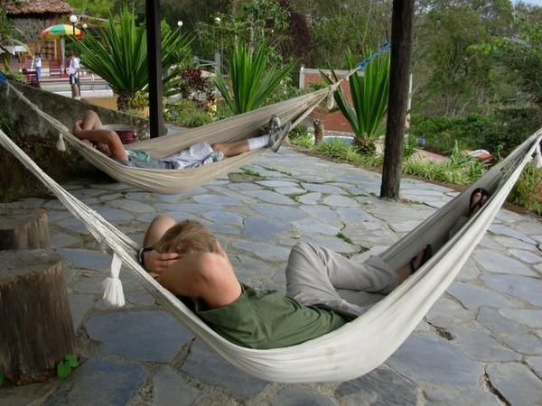 Relaxing in Coroico