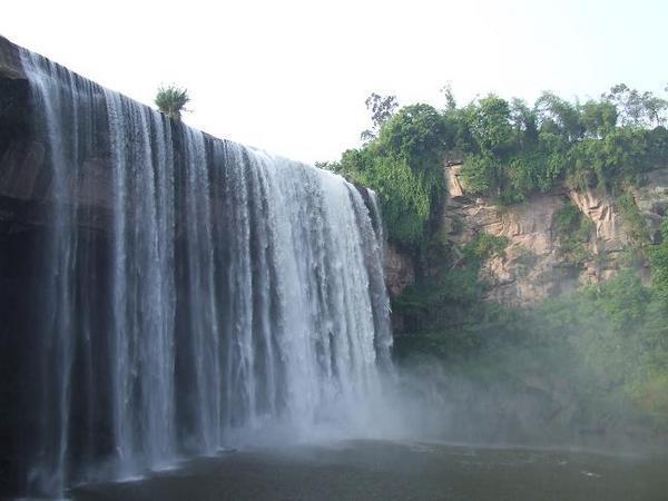 The Green Dragon waterfall.