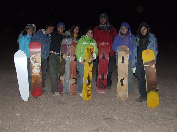 Sandboard crew.