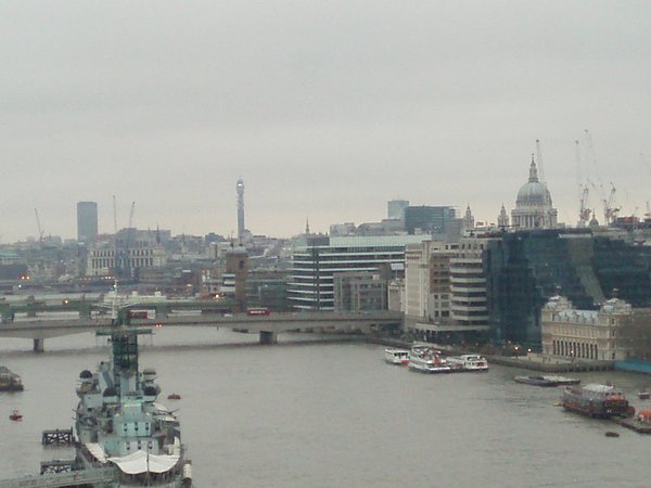 View from the Tower Bridge