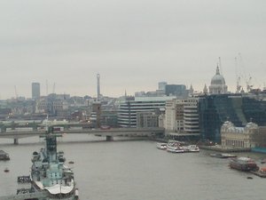 View from the Tower Bridge