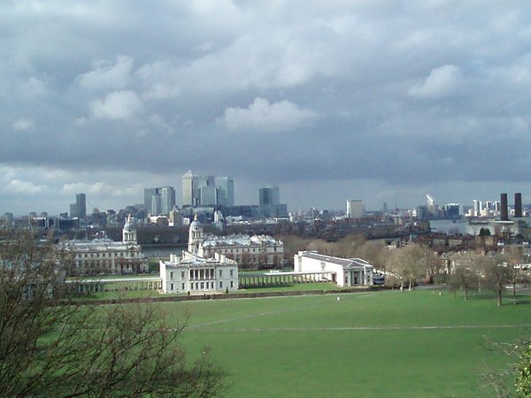 View from the Greenwich Observatory