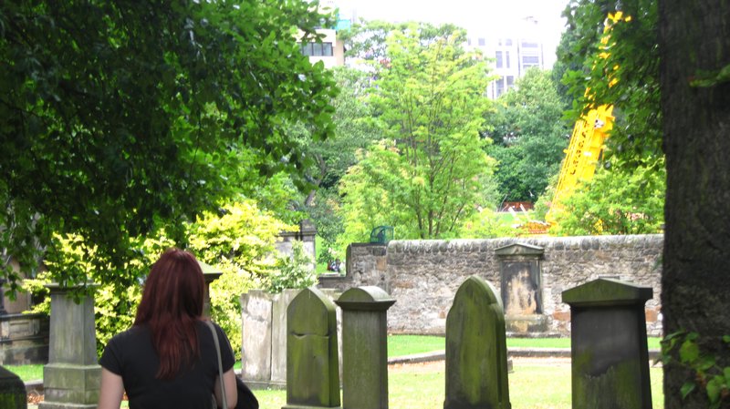 Graveyards in the city