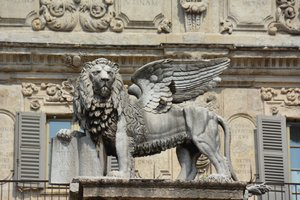 le lion de Saint Marc, symbole de Venise