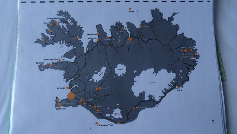 Le tour du pays en tournant dans le sens contraire d'une horlaoge...