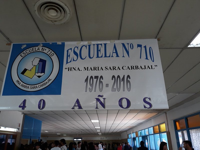 A l'école Maria Sarah Carbajal de Puerto Madryn