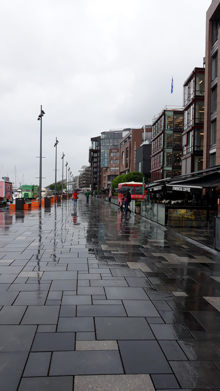 Oslo sous la pluie