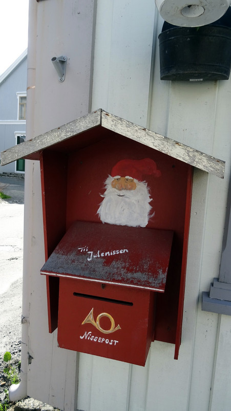 la boîte aux lettres du Père Noël de Mosjoen