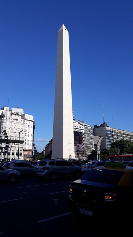 l'Obélisque à Buenos Aires