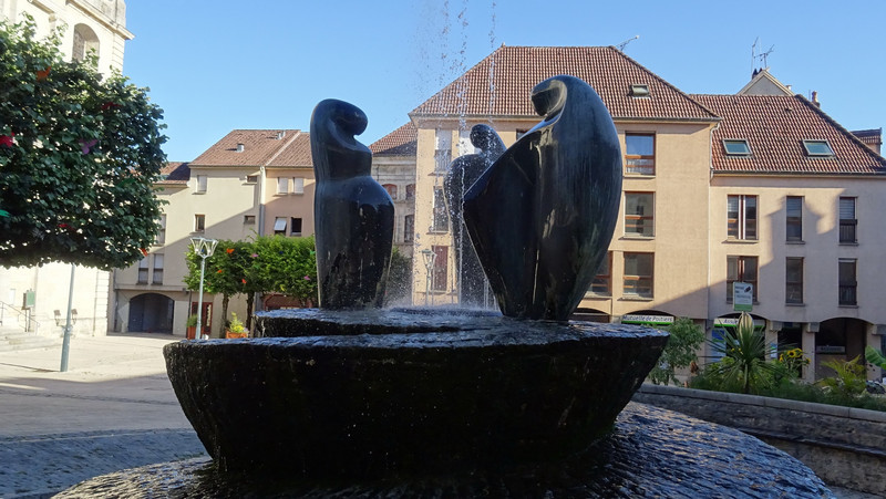 La Fontaine "Rencontre" à Vesoul