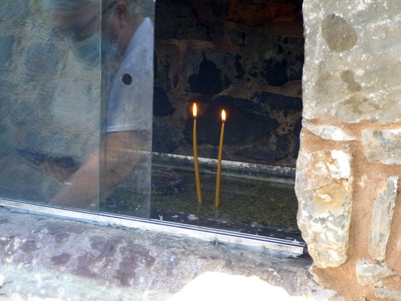 les bougies du Monastère 