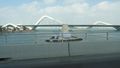 un des 5 ponts d'Abou Dhabi