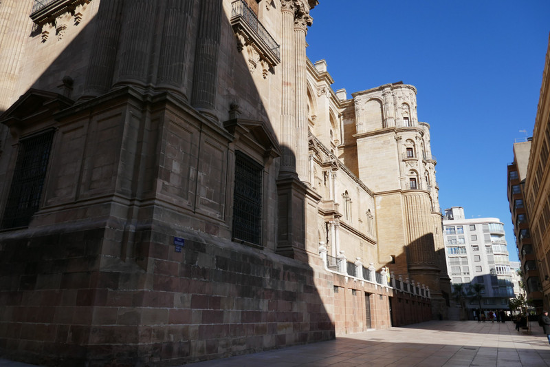 la cathédrale de Malaga