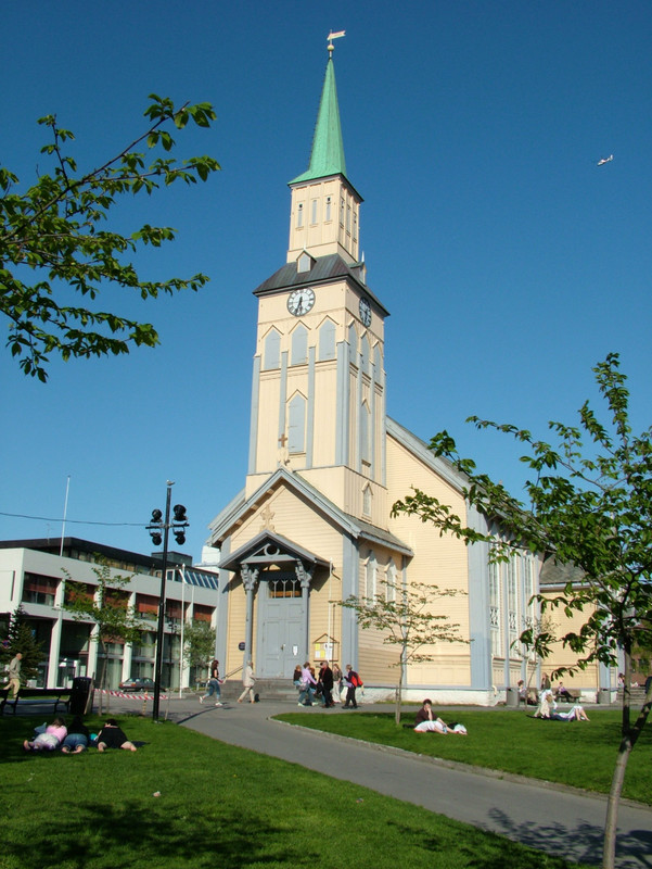 la cathédrale de Tromso