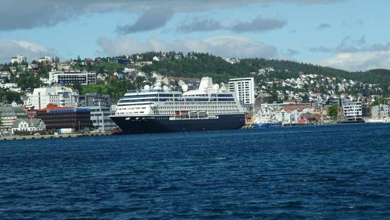 Tromso et ses bateaux de croisières