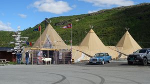 les tentes des boutiques samis