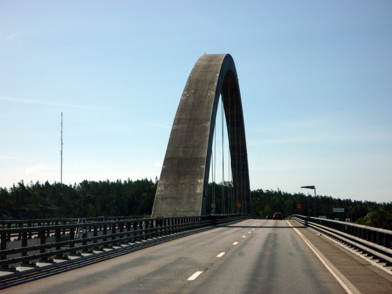 pont frontière Norvège Suède