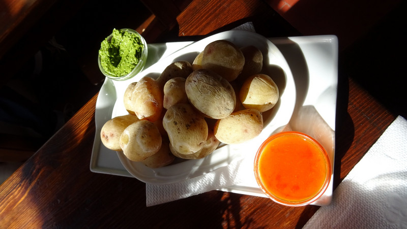 les patates fripées de l'île - je reviendrai sur le sujet