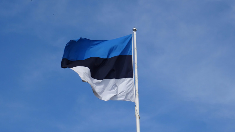 drapeau Estonie