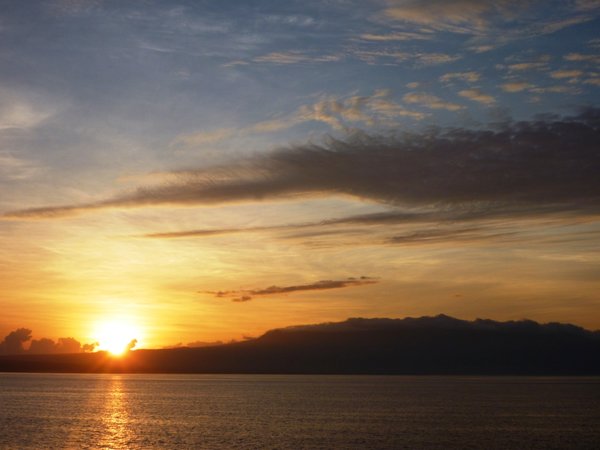 Sunrise over Isabela