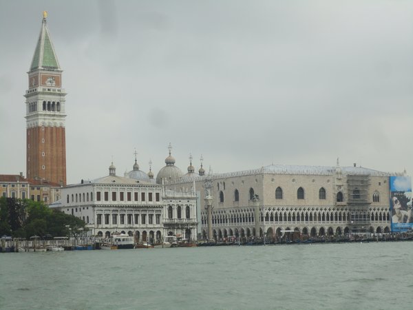 San Marco sqare from the water