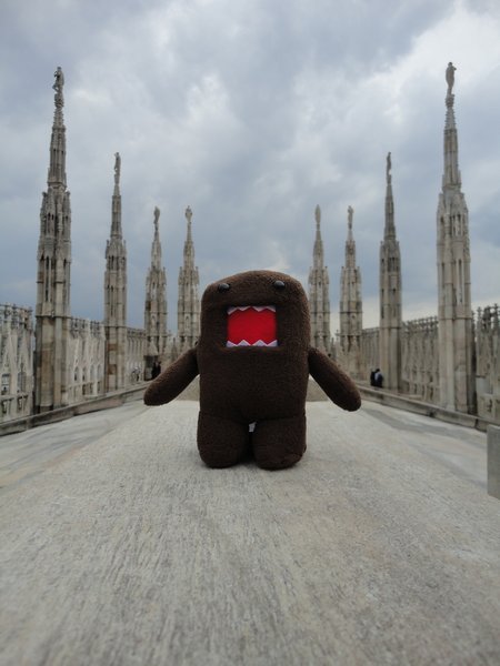 Domo on top of the Duomo