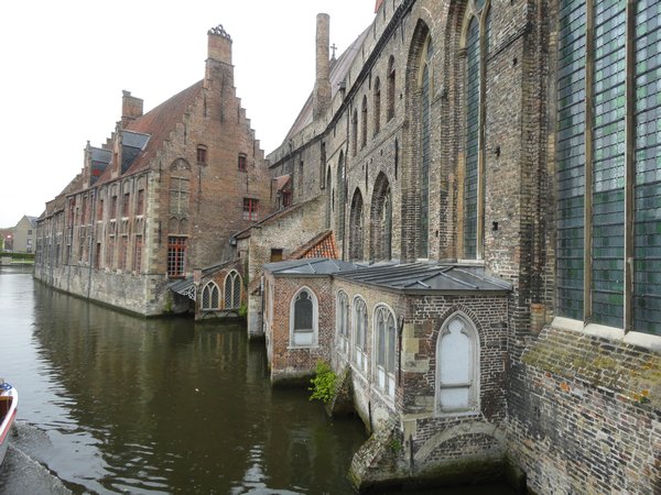 Canal side buildings