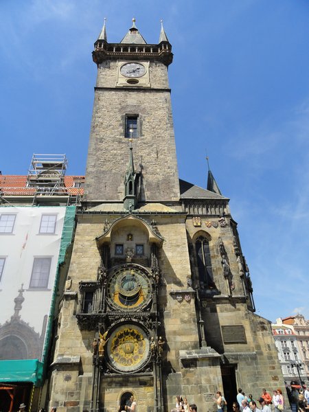 The amazing astronomical clock 
