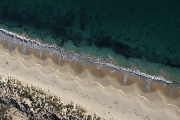 Cottesloe Beach from the chopper