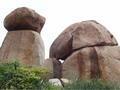 Massive boulders