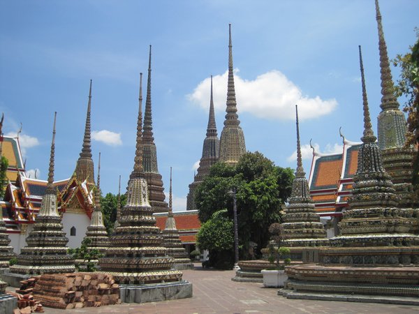 Numerous Stupas, Bangkok