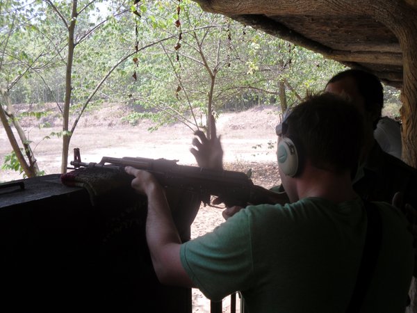 Me firing an AK47