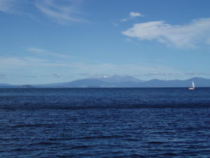View over Lake Taupo