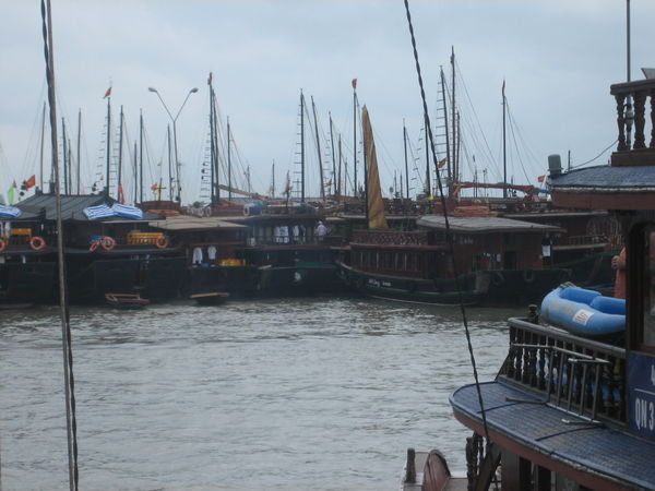 Setting sail for Ha Long Bay