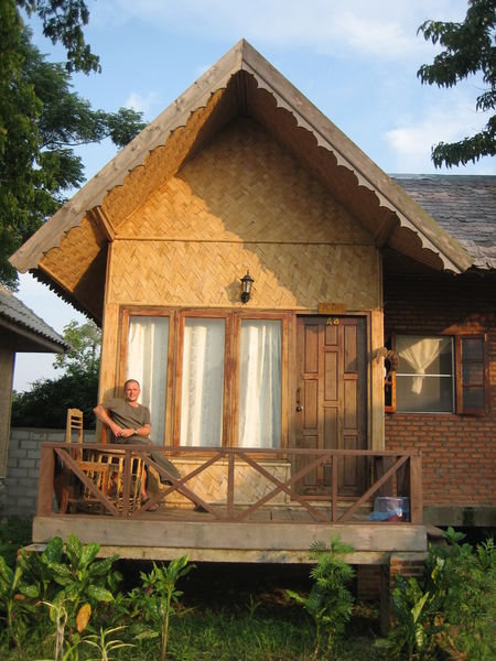 Our river side hut at Vang Vieng