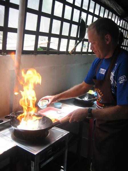 Cooking on gas the Thai way