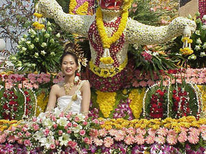 Chiang Mai Thailand Flower Festival Parade