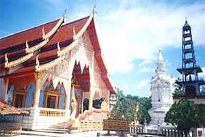 Chiang Mai, Thailand - Buddhist Temple 