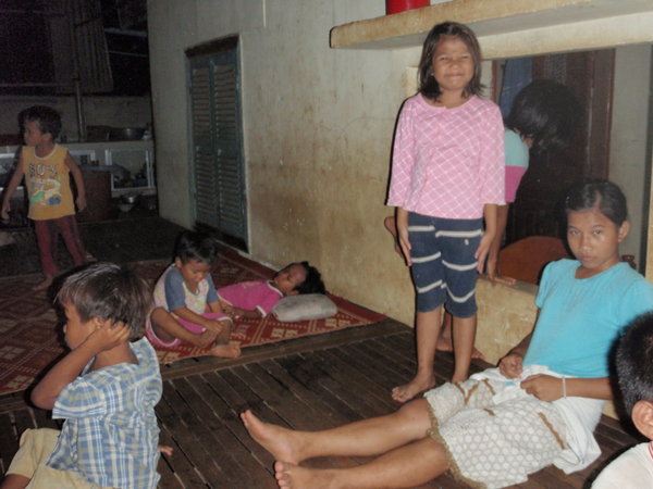 This is what a Cambodian orphanage looks like inside.